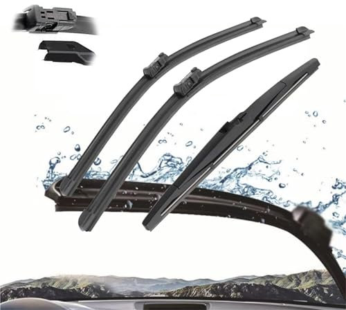 3PCS,For Opel,For Astra J GTC 2009-2015 27 + 25+ 12 Front Rear Wiper Blades Windshield Windscreen Window Cutter Accessories