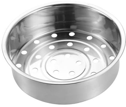 VINTORKY Panier à Vapeur Inox Insert de Cuisson pour Viande Légumes et Fruits de Mer Accessoire de Cuisine Pratique et