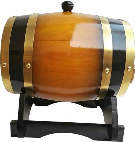 Vinfat, 50 l, modern whiskyfat av trä, vintage, vinfat med stavar för hem, hotell, företag, barer (B 30 l)
