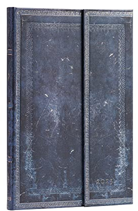 Paperblanks Kalender 12 Monate 2023 Tinte blau | vertikal | Maxi (135 × 210 mm)