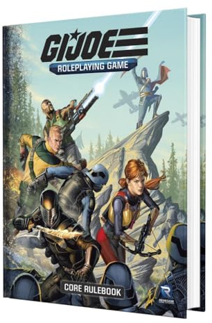 Renegade Game Studios G.I. Joe Roleplaying Game - Tabletop RPG Core Rulebook - Create Your Own Joe - Full-Color Hardcover - Intro Adventure Included