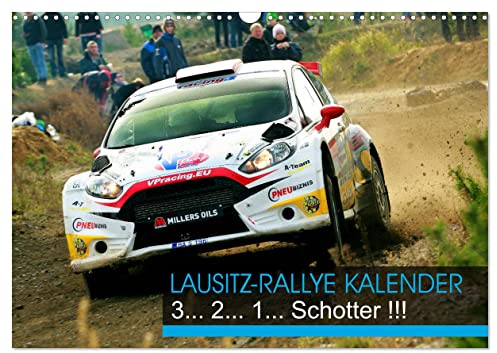 Lausitz-Rallye Kalender (Wandkalender 2026 DIN A3 quer), CALVENDO Monatskalender: Das internationale Fahrerfeld der Lausitzrallye 2017 (CALVENDO Sport)