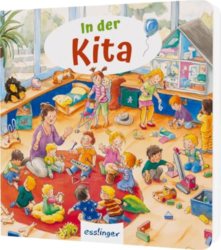 Mein allererstes Wimmelbuch: Ein Tag in der Kita - Mini: Für unterwegs und gegen Langeweile für Wimmelbuch-Fans ab 2 Jahren