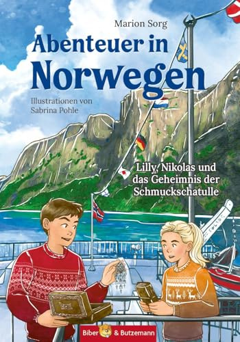 Abenteuer in Norwegen - Lilly, Nikolas und das Geheimnis der Schmuckschatulle: Ferienkrimi und Reiseführer Norwegen für Kinder