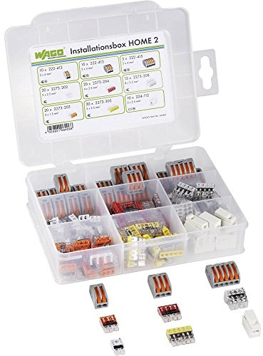 WAGO 887-001/2011-1300 Verbindungsklemmen-Sortiment flexibel: 1.5-4mm² starr: 1.5-4mm² 125 Teile