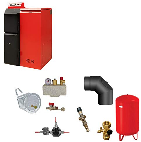 ThermoFlux Pelletkessel | Pelling 25 ECO | 25 kW | 135kg | Komplettset 1