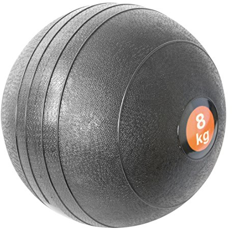 sveltus Slam Ball 8kg schwarz Medizinball Krafttraining Bootcamp Gewichte schwarz