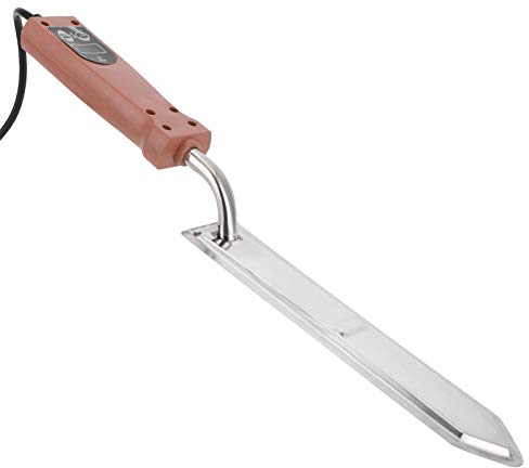 Cikonielf Elektrischer Honigschneider Honig-Uncapping-Messer Honigschneidemesser 50-180 Imkerwerkzeuge zur Temperaturregelung(EU-Plug)