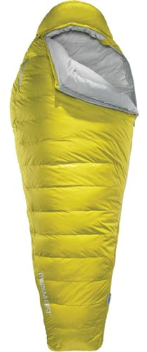 Therm-a-Rest Parsec 32F/0C Ultralight Down Mummy Sleeping Bag, Long, Larch