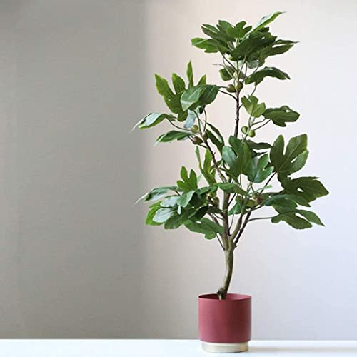 Kunstbaum Kunstpflanzen Künstlicher Baum 4Ft Künstliche Feigenbäume Kunstseidenbaum Für Drinnen Und Draußen, Künstliche Pflanze Im Topf Für Zuhause, Büro, Gartendekoration Kunstpflanze Künstliche Pfl