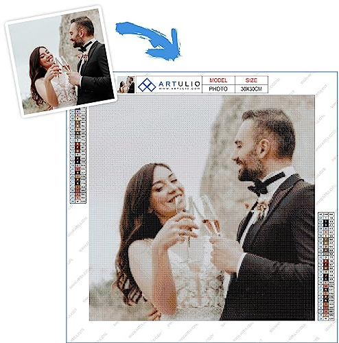 ARTULIO Diamond Painting Eigenes Foto - 40x80 cm – Diamond Painting Eigenes Bild