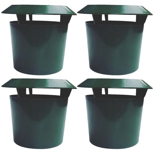 Hperu Schneckenfänger, Schneckenfalle 4PCS Plastikschneckenfänger umweltfreundlich, um Schnecken und Schneckenbierfallen für Schneckenschnecken für Aquarium Fish Tank Gartendekoration zu fangen