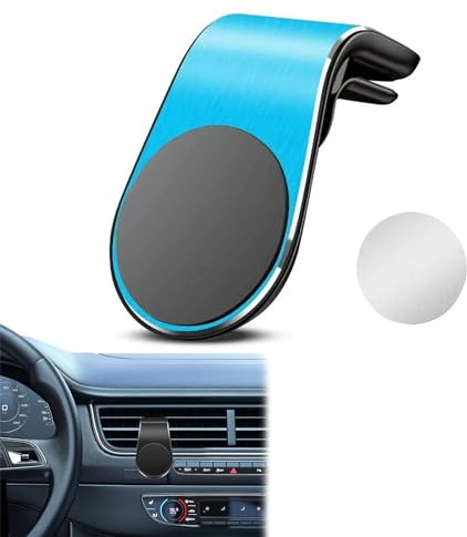 NAUXIU Tclip for Ooono 2 Auto Blitzerwarner,Tachometer Halterung Auto Für Lüftungsschlitze,ooono 1 Halterung Auto, 2 Magnet,lüftungsschlitz-Clip,kfz-Halterung Für Ooono No2,onoo Codriver No2