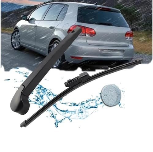 HYRHEV Für Golf 6 Schrägheck 280mm 2009-2013 Auto-Wischerblatt Heckscheibe Windschutzscheibenwischer Autozubehör Wischer