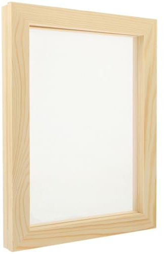 Anneome Papiersieb Holzrahmen für Papierherstellung Bastelrahmen Papierrahmen Papierform Druckrahmen Bastelwerkzeuge für DIY Papierprojekte