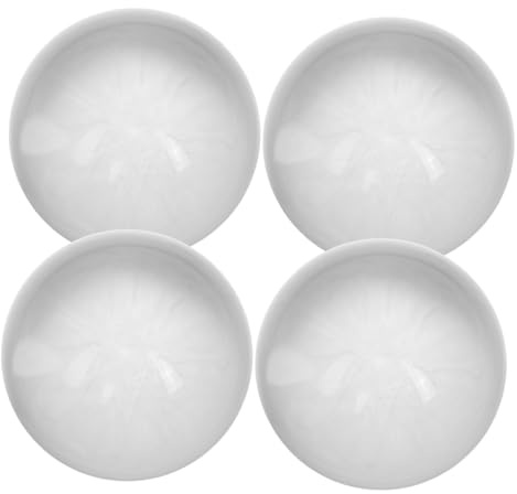 Warmhm 4 Pezzi Mini Sfere di Trasparenti da Decorazioni in Vetro Solide per Feng Shui Oggetti da e Accessori Fotografici e Meditazione