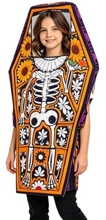 Rolig babydräkt - Löst sittande kista Skelettkläder | Halloweenparty jumpsuit för kvinnor, män, barn, rollspel, födelsedag, tema dans, scenframträdande