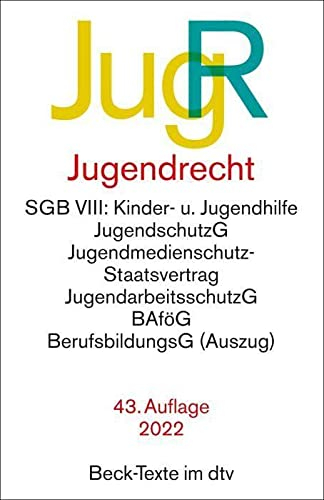 Jugendrecht: Rechtsstand: 1. Januar 2022 (Beck-Texte im dtv)