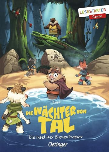 Die Wächter von Tal. Die Insel der Bienenfresser: Lesestarter. Comic | Spannendes Comic-Abenteuer über Freundschaft, Mut und Umweltschutz, perfekt für Erstleser ab 6 Jahren