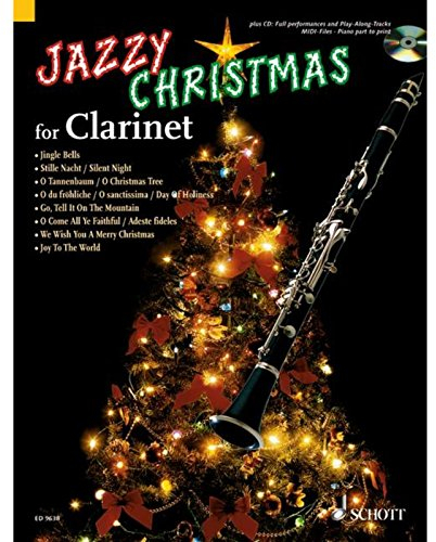 Jazzy Christmas for Clarinet: Klarinette; Klavier ad libitum. Ausgabe mit CD.
