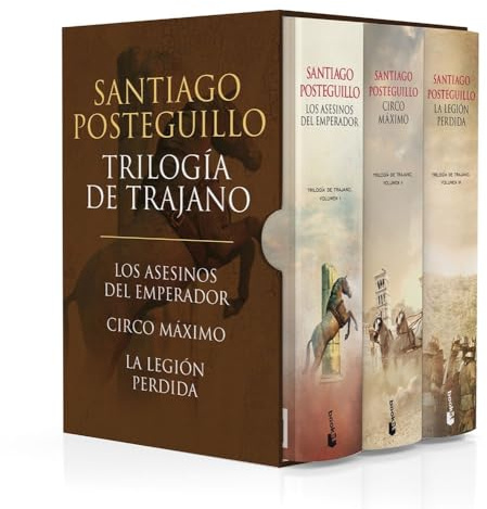 Estuche Trilogía de Trajano: 7 (Novela histórica)