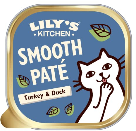 Lily’s Kitchen Vollwertnahrung Nass Katzenfutter für ausgewachsene Katzen 19 Schalen (19 x 85g) Geflügelpastete
