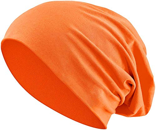 Balinco Jersey-Baumwolle Beanie für Herren & Damen – Unisex Weiche Stretch-Strickmütze, Leichte Ganzjahres Kopfbedeckung, Bequeme Alltags-Outdoor-Mütze, Pflegeleicht, Einheitsgröße