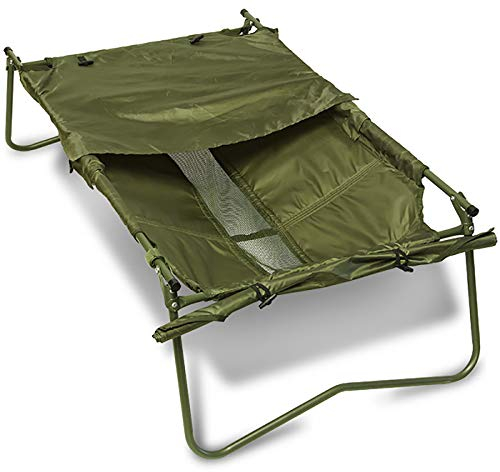G8DS Karpfenwiege, ideal für kleinere Fische, fischfreundliche Aushakmatte, robust, ideal für Unterwegs, Wiegen, Waage, Netz, Outdoor, Freizeit, Camping, Angeln