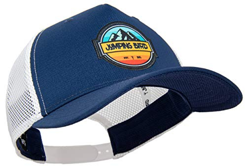 Jumping Bird Trucker Cap Unisex • Outdoor Mesh-Cap für Sport & Sommer • Individuell verstellbar 54-62 cm • Kappe