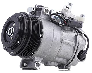 RIDEX A/C Kompressor für Klimaanlage Klimakompressor mit ID: 6SBU16C Kältemittel: R134a PAG 46 mit 105mm Riemenscheibe 6-Rillen Kompatibel mit MERCEDES-BENZ C-Klasse Limousine W204 0008302700 447K0431