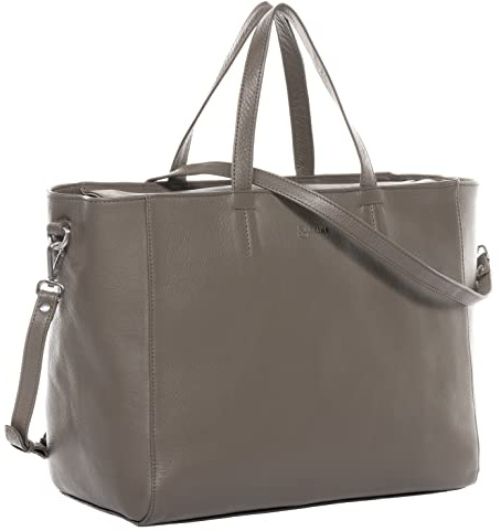 BACCINI Handtasche mit langen Henkeln echt Leder - Henkeltasche RENA - Schultertasche Damentasche mit Schultergurt - Ledertasche Damen handgefertigt