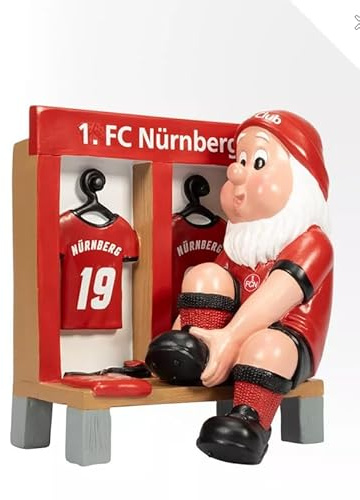 1. FC Nürnberg Gartenzwerg Kabine Groß
