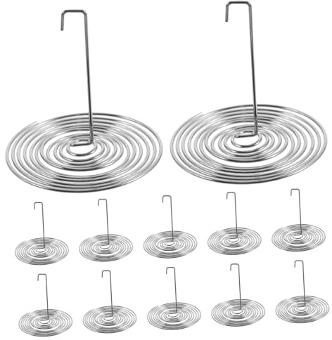 DECOMELODY 20 pièces Filtre à Thé Inox à Ressort pour Bec de Théière Panier Filtre Accessoire Cuisine Pratique Lot pour Infusion Facile