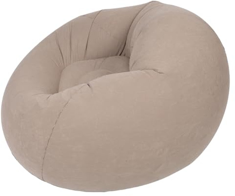 Toddmomy Sillón Inflable Portátil de PVC Ligero y Fácil de Transportar Ocio y Descanso, Adecuado para Camping, Sala de Estar y Dormitorios
