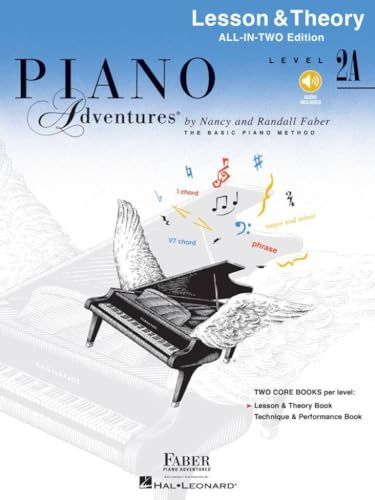 Nancy faber & randall faber : piano adventures: lesson & theory book - level 2a: Lesson & Theory - Anglicised Edition