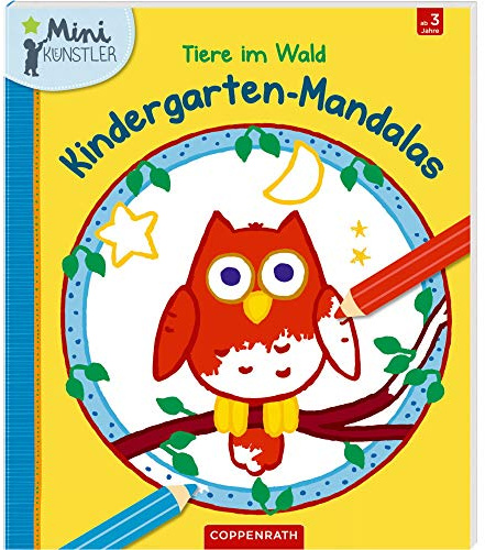 Kindergarten-Mandalas: Tiere im Wald (Mini-Künstler)