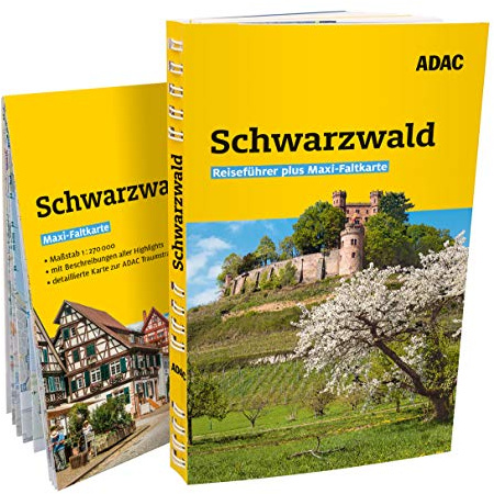 ADAC Reiseführer plus Schwarzwald: Mit Maxi-Faltkarte und praktischer Spiralbindung
