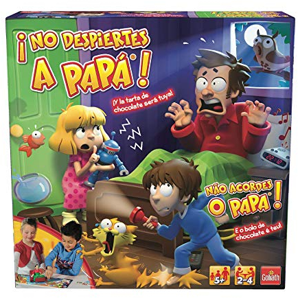 Goliath No Despiertes A Papá (Spanische Version), Brettspiel für Kinder ab 5 Jahren. 2 bis 4 Spieler
