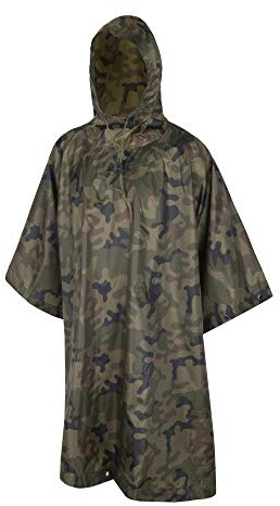 Helikon, Poncho USA, Model, Surplus Line, Polsk skog, one size stor