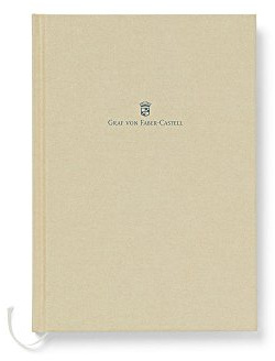 Graf von Faber-Castell 188626 Buch mit Leineneinband A5 goldbraun