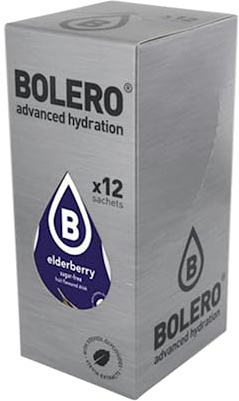 Bolero - Pack 12 Sachets Bolero Drinks - Elderberry