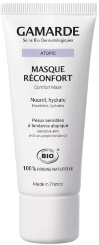 GAMARDE Bio-Kosmetik: Beruhigende Maske, hypoallergen I Maske für empfindliche Haut I Natur-Kosmetik Gesichtsmaske I Nährende Gesichtsmaske I Face Mask I Gesichtsmaske Männer & Frauen I Vegan I 40 ml