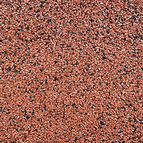 Buntsteinputz Mosaikputz 1-2mm SOP53 Hellbraun/Schwarz - Hergestellt in Bayern -