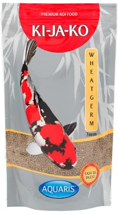 KI-JA-KO Germen de Trigo alimento Especial koi, con un Alto Contenido en Germen de Trigo, para alimentación en Primavera y otoño 10 kg / 3mm