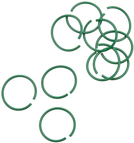 Meister Pflanzenringe 22 mm - Praktisches Set mit 8 Stück - Zum Fixieren & Befestigen von Pflanzen - Witterungsbeständig & wiederverwendbar - Aus Kunststoff / Pflanzringe / Ringbinder / 9970600