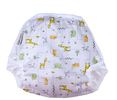 Popolini Vento, atmungsaktive Überhose (Jungle, XL) 14+ kg