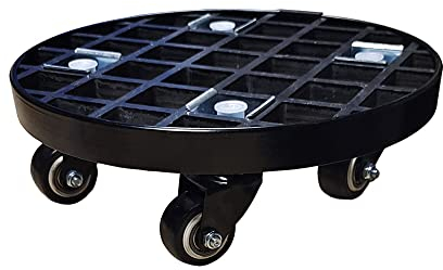 Xedragony Pflanzkübel Caddy Heavy Duty Pflanzenständer mit feststellbaren Rädern Outdoor Indoor 10 Zoll 180 kg Kapazität