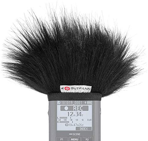 Gutmann Mikrofon Windschutz Fell für Olympus LS-P5 Handgefertigt in Deutschland