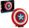 LEGO Marvel Captain America's Shield Building Set Set, Avengers Model Kit for Adults to Build, with Minifigure, Nameplate and Thor's Hammer, Collectible Gift Idea for Men, Women, Him, Her 76262