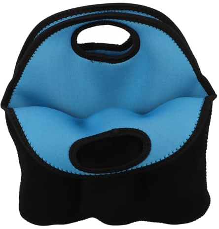 Amosfun Faltbare Flaschentasche Aus Neopren Für Bierflaschen Leicht Und Tragbar Mit Sicherem Griff Für Camping Bars Und Zuhause